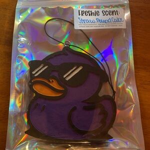 Purple Duck Car Freshener